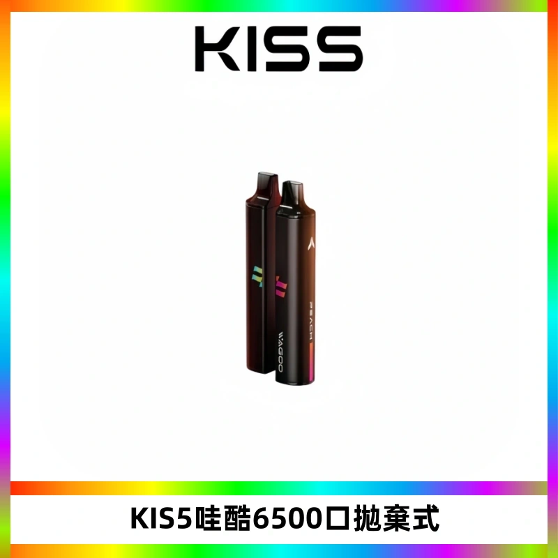 KIS5WAGOO哇酷6500口拋棄式 | 自由混搭雙口味 | 雙芯組合