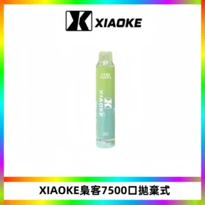 XIAOKE梟客7500Puffs跑馬燈拋棄式電子煙 可發光一次性